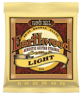 Corde Ernie Ball 2004 acustica earthwood light 011-052