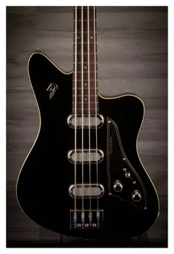 Duesenberg Triton Bass Guitar - Black (Incl. Hard Case)