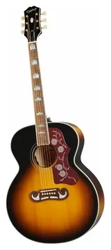 Epiphone Masterbilt J200 Aged Vintage Sunburst Gloss Acustica Elettrificata