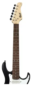 Cort G100JUOPB "junior" Guitare Electrique Noir Pores Ouverts