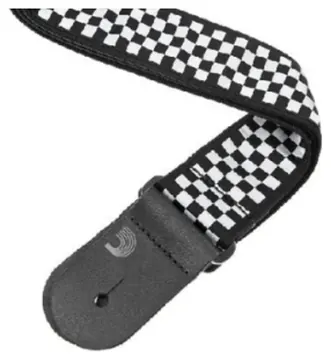 D'Addario 50mm Check Mate Strap