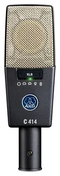 AKG C 414 XLS Studio Mikrofon, Großmembranmikrofon, 9 wählbare Richtcharakter