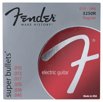Fender Super BulletR Nickel Plated Electric Guitar String Set | 10-46