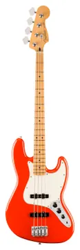 Fender Player II Jazz Bass touche erable Coral Red