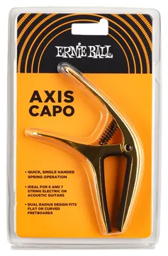 Ernie Ball - 9603 Axis Capo Gold