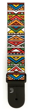 D'Addario Polyester Woven Guitar Strap Ndebele