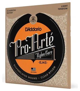 D'Addario EJ43 Light tension Nylon Classical Corde x Chitarra Classica