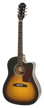 Epiphone AJ-210CE Outfit Vintage Sunburst Folk C/ Case