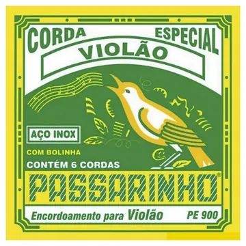 Paganini Encordoamento Passarinho PE900 Para Violão Aço