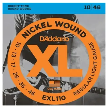 D_Addario D'addario ESXL110 Jeu Cordes Guit Electrique Regular Light A Boule