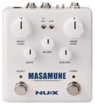 Nux Masamune Booster und Kompressor Effektpedal