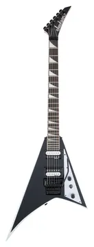 Jackson Guitar JS32 Rhoads in Black with White Bevels and Amaranth Fretboard
