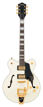 Gretsch G2622TG Streamliner Center Block Double-Cut with Bigsby Limited Edition Broad'Tron BT-3S Pickups Vintage White