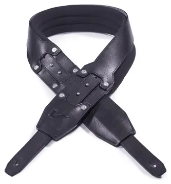 GruvGear Recoil Strap 2.5 Black Neopren-Gitarrengurt 63mm