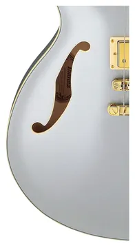 Ibanez AS73G AS Moonstone Silver Flat