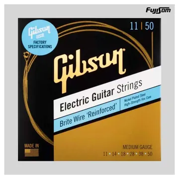 Gibson Encordoamento Gibson Para Guitarra 011 Brite Wire Reiforced | Fujisom