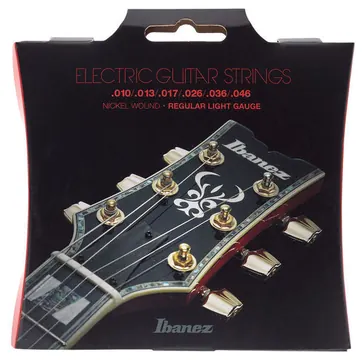 Ibanez IEGS61 Muta di corde per chitarra elettrica Regular Light 010-046