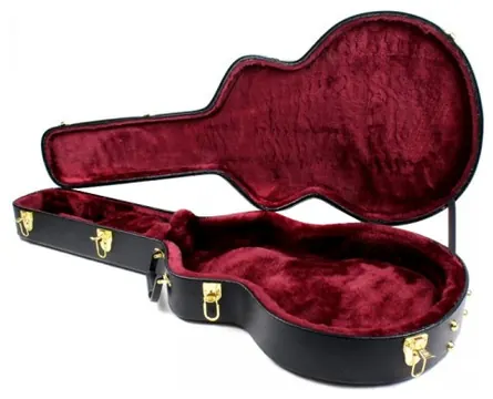Boblen Etui Guitare Electrique 1/2 Caisse Deluxe Peluche