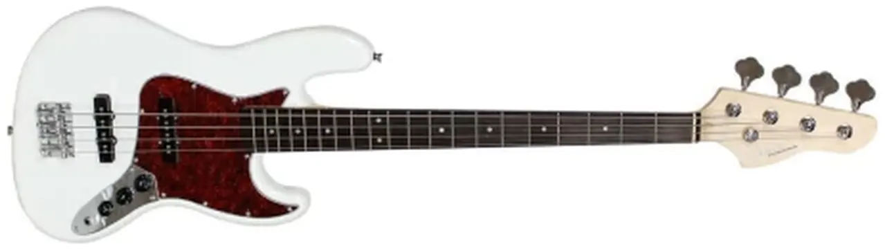 Giannini Contra Baixo Giannini 4 Cordas Passivo Jazz Bass Branco Gb-100 Wh/tt (9922)