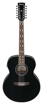 Ibanez AJ7012M1EBK Artwood Zwart