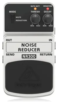 Behringer Pedal Redutor de Ruído Behringer NR300 Noise Reducer