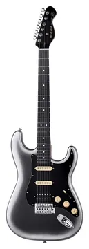 Mooer MCS10 Pro Electric Guitar - HSS - Dark Silver
