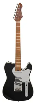 Aria 615 GTR Electric Guitar BK (Black)
