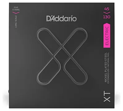D'Addario XTB45130 45-130 Regular Light 5-String / Long Scale Set