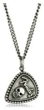 Fender Ketting Plectrum met Skull