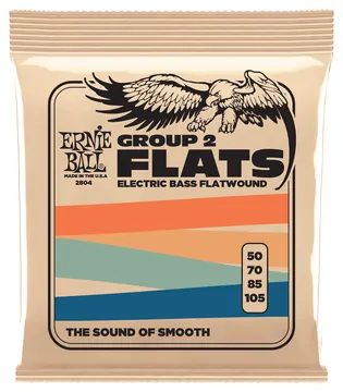 Ernie Ball 2804 Group II Flatwound 50-105