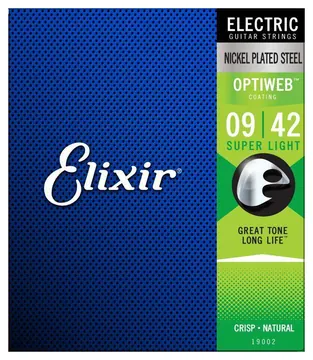 Elixir Optiweb Electring String Set 009-042