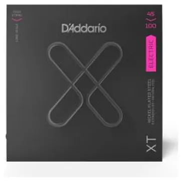 D'Addario XT NPS Regular Light Bass Guitar Strings, 45-100, XTB45100