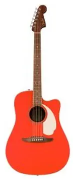 Fender California Standard Redondo CE fiesta red