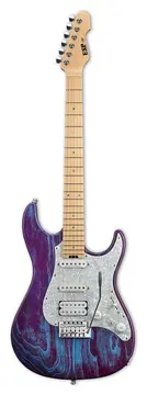 ESP Snapper-AS/M Driftwood Indigo Purple With Blue Filler