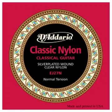D'addario GUIT. CLASSIQUE CLASSIC NYLON NORMAL - jeu de 6 cordes