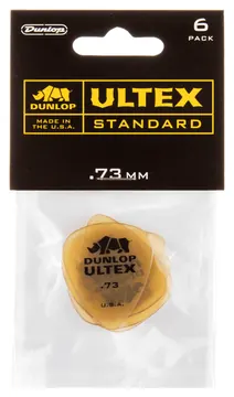 Dunlop 421P73 Ultex Standard Plectrum 0.73mm 6-Pack