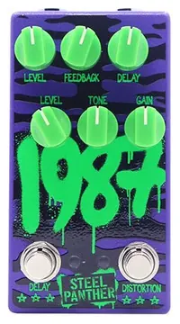 AllPedal Steel Panther Signature Delay Distortion Pedal
