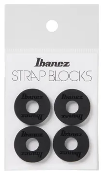 Ibanez ISB4-BK Strap Blocks (Set of 4, Black)