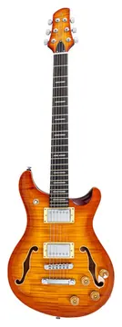 Sire Larry Carlton Q7 Hollow EN Amberkleurig kleurverloop