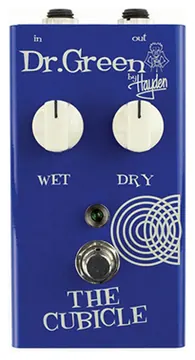 Ashdown Dr.green The Cubicle Reverb Pedale Riverbero Effetto Riverbero Per Basso Sottocosto