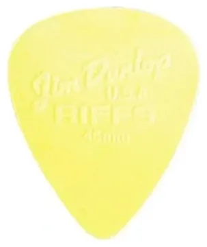 Dunlop Riffs Picks .46mm - Yellow - Set of 6