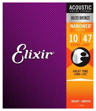 Elixir Nanoweb Extra Light Acoustic