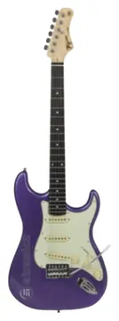 Tagima Stratocaster SSS Tagima AWH TG-500 Metallic Purple Escala Escura