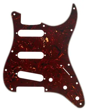 Fender Pickguard For Standard Stratocaster 4-Ply Tortoiseshell