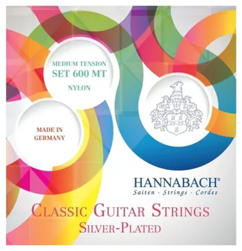 Hannabach Jogo cordas guitarra clássica Hannabach 600MT