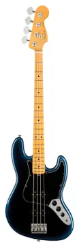 Fender American Professional II Jazz Bass touche erable Dark Night