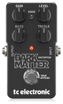 Tc electronic dark matter distortion