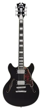 D'Angelico Premier Mini DC Schwarzer Flake