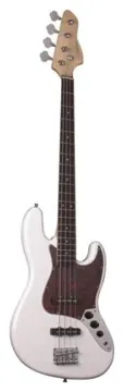 Giannini Contrabaixo Giannini GB-100 Jazz Bass Elétrico Passivo Branco/Turtle
