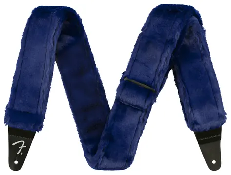 Fender Poodle Plush Strap, Blue